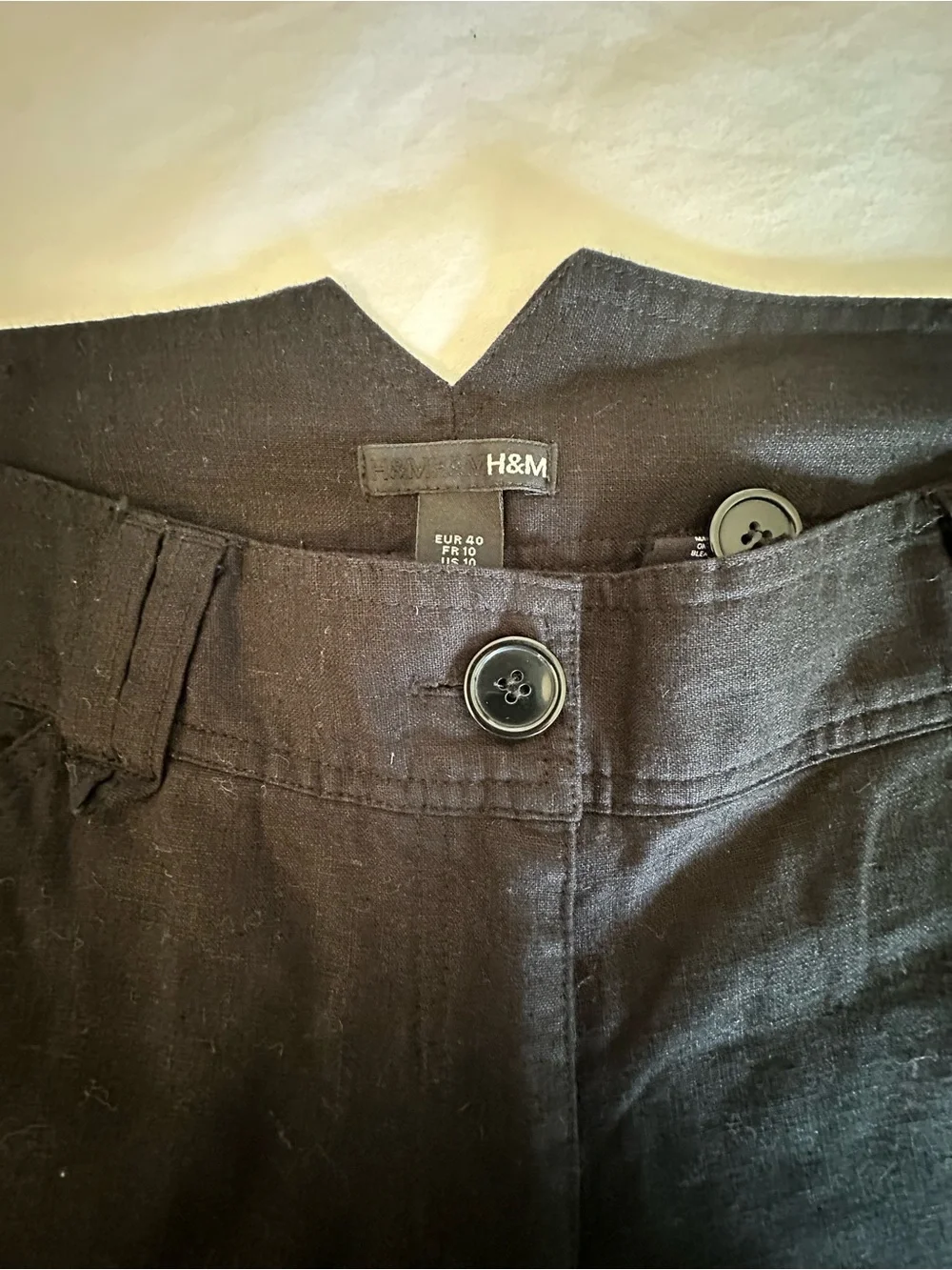 Women’s Black linen Pants